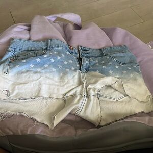 Star shorts comfortable high waisted